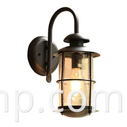 Lâmpada de jardim à prova d'água no estilo europeu para iluminação de parede externa